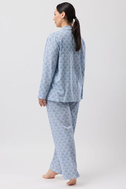Schrank Womens Oriental PJ Set - Teal
