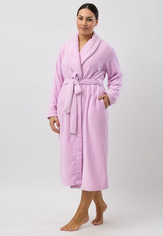 Load image into Gallery viewer, Schrank Womens Wrap Robe - Lilac
