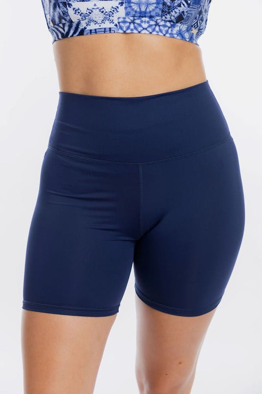 Togs Womens Long Chlorine Resistant Boyleg - Navy
