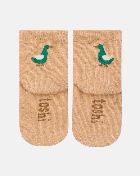 Toshi Baby Organic Socks Ankle Jacquard - Farm Buddies