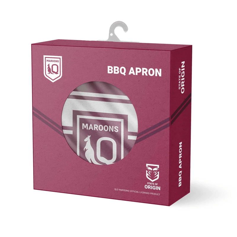 Load image into Gallery viewer, Ashtabula QLD Maroons 'Snagged' BBQ Apron
