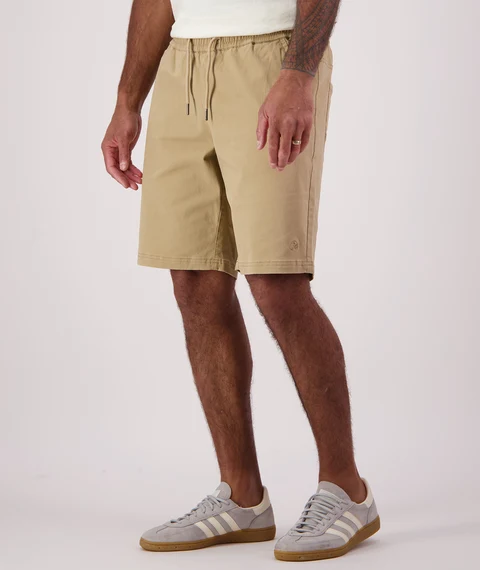 Swanndri Mens Clevedon Short - Light Stone