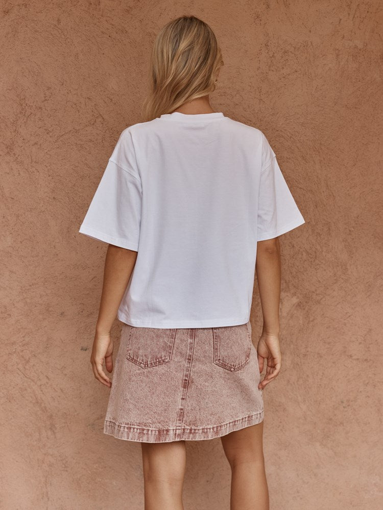 Load image into Gallery viewer, Sass Womens Salore Printed Tee - Peony Print
