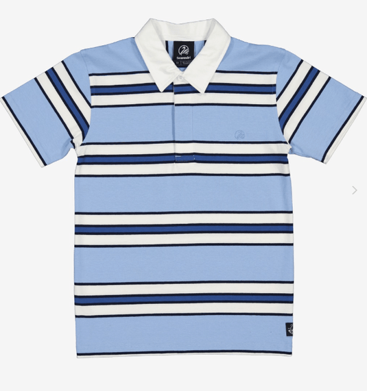 Swanndri Kids Delaware Short Sleeve Rugby Top