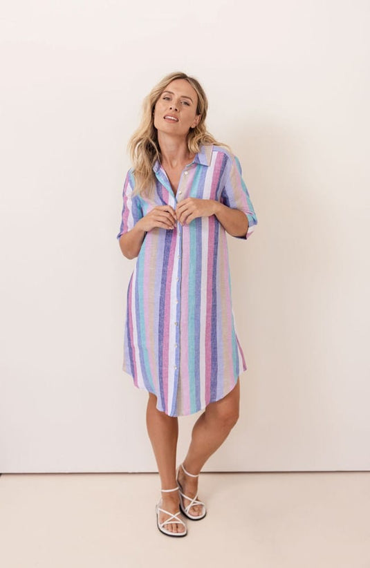 See Saw Womens Linen Shirtmarker