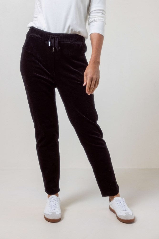 Load image into Gallery viewer, See Saw Womens Cord Elastane Jogger - Black
