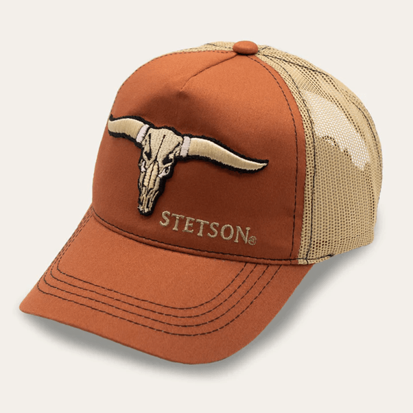 Stetson Buffalo Horns Trucker