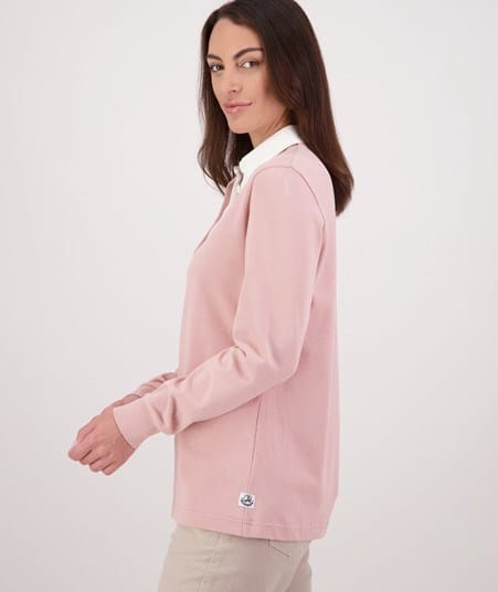 Load image into Gallery viewer, Swanndri Womens Women's Fundamentals Long Sleeve Rugby Top
