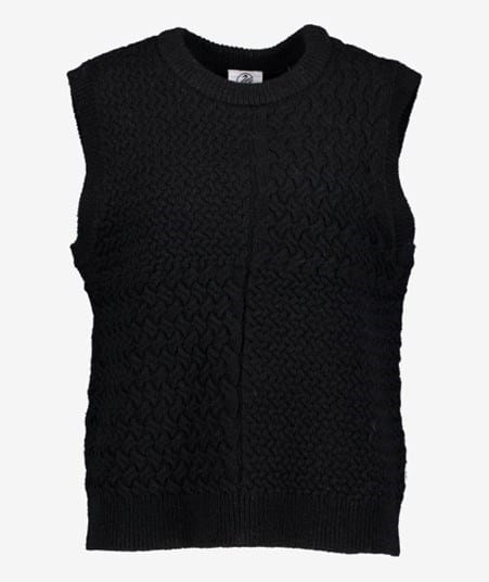 Load image into Gallery viewer, Swanndri Womens Amberley Knit Vest - Black
