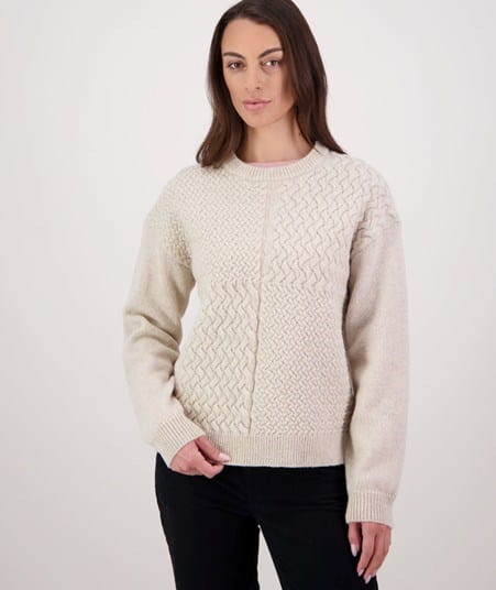 Load image into Gallery viewer, Swanndri Womens Amberley Knit Crew Neck Jumper
