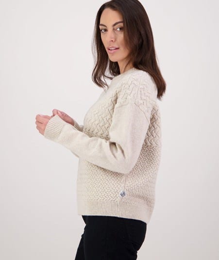 Swanndri Womens Amberley Knit Crew Neck Jumper