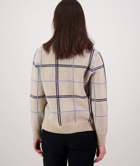 Swanndri Womens Yasmin Check Knit