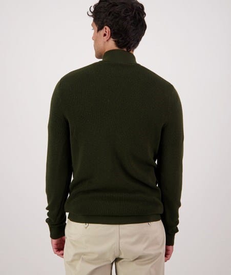 Load image into Gallery viewer, Swanndri Mens Otahu River V2 Quarter Zip - Olive
