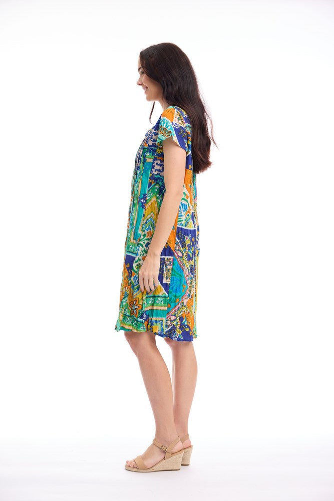 Load image into Gallery viewer, Orientique Womens Saint Roch Dress Easy Fit
