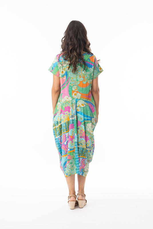 Orientique Womens Santa Cruz Dress bubble