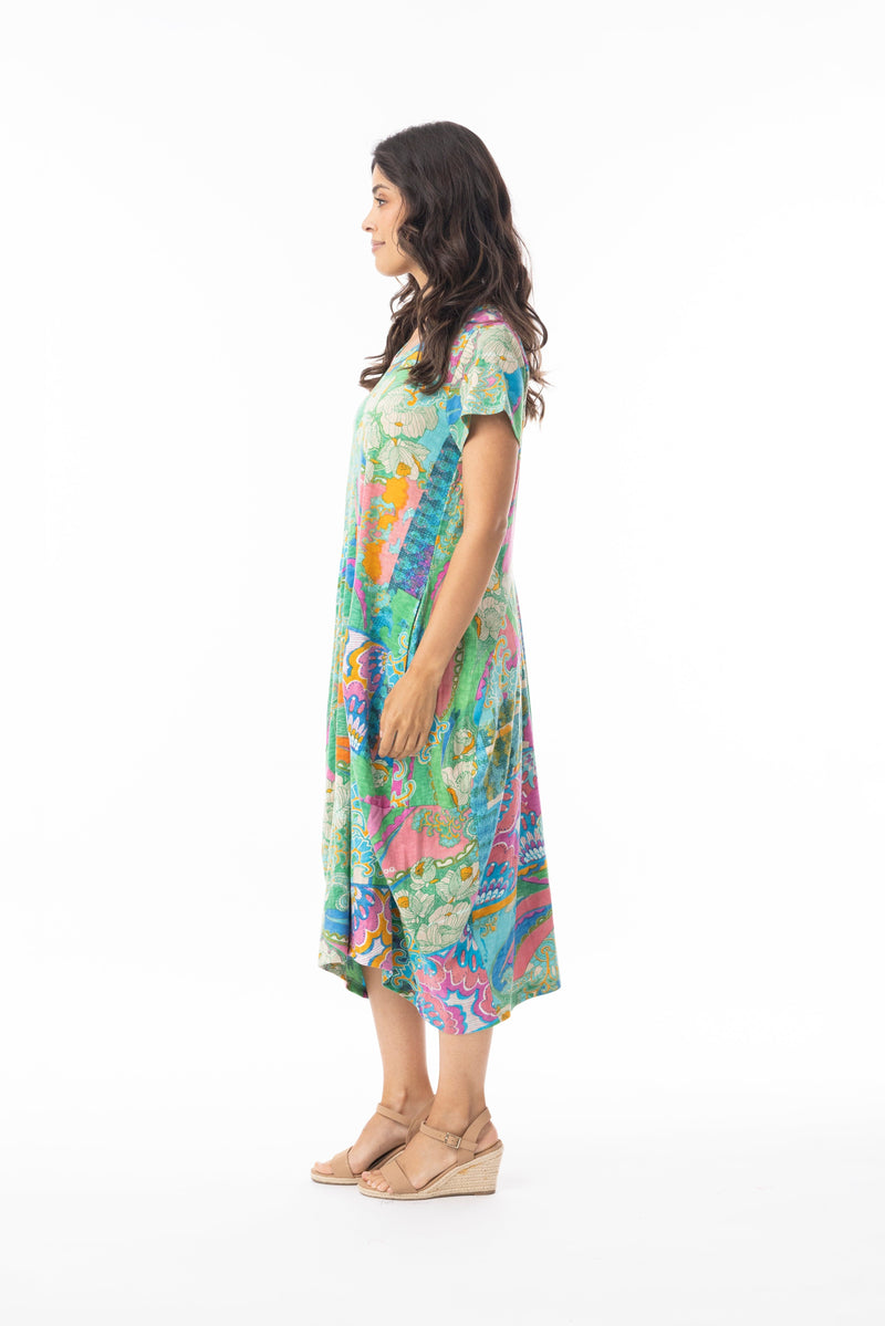 Load image into Gallery viewer, Orientique Womens Santa Cruz Dress bubble
