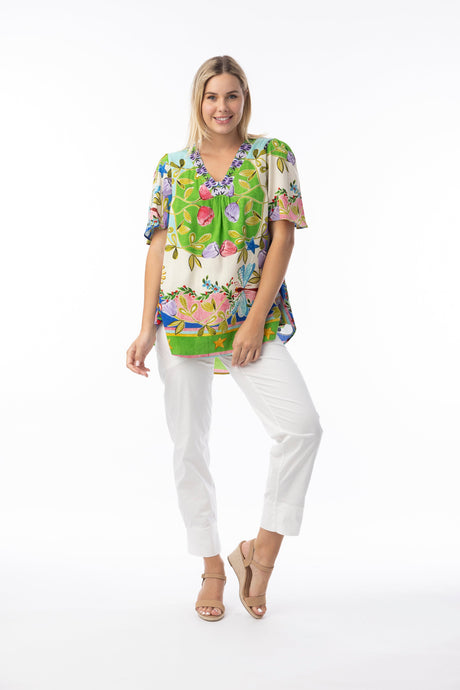 Orientique Womens Sante Fe Top V