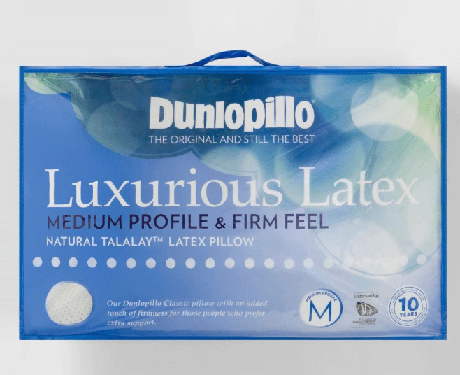 Dunlopillo Medium Profile & Firm Feel Pillow