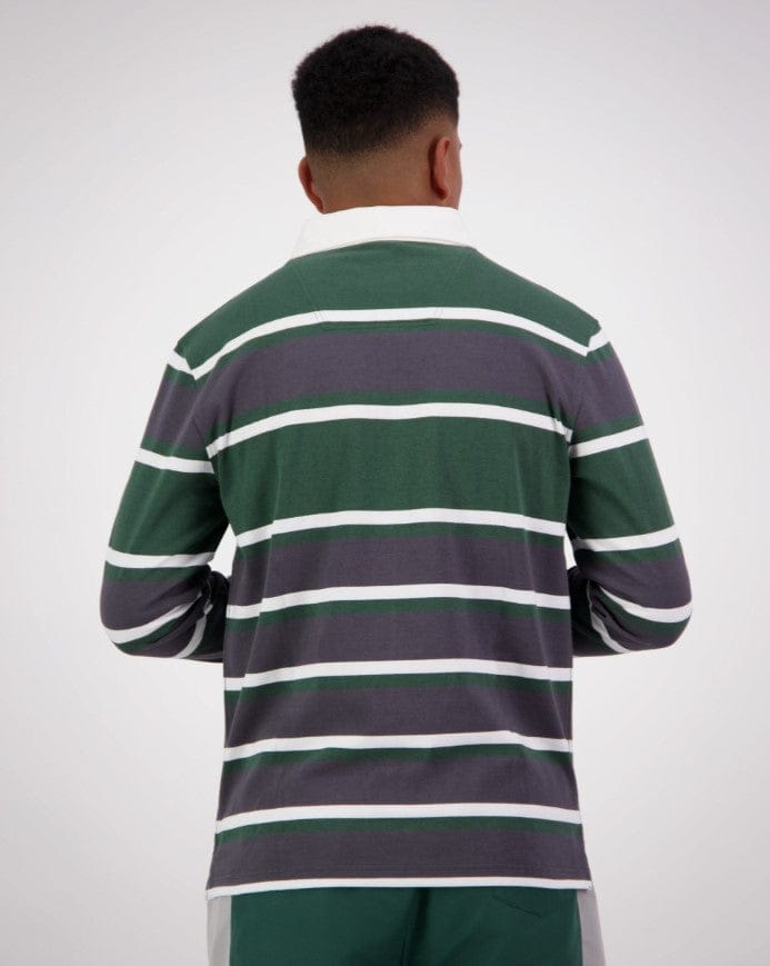 Load image into Gallery viewer, Canterbury Mens Yarn Dye Stripe Long Sleeve Rugby
