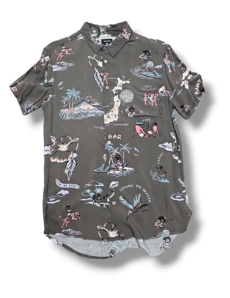 Quiksilver Mens Short Sleeve Shirt