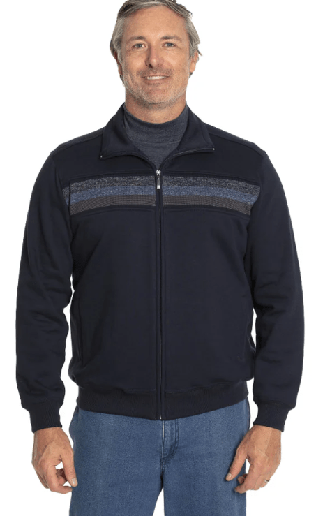 Load image into Gallery viewer, Breakaway Mens Sienne Snowy Mt Fleece Jacket
