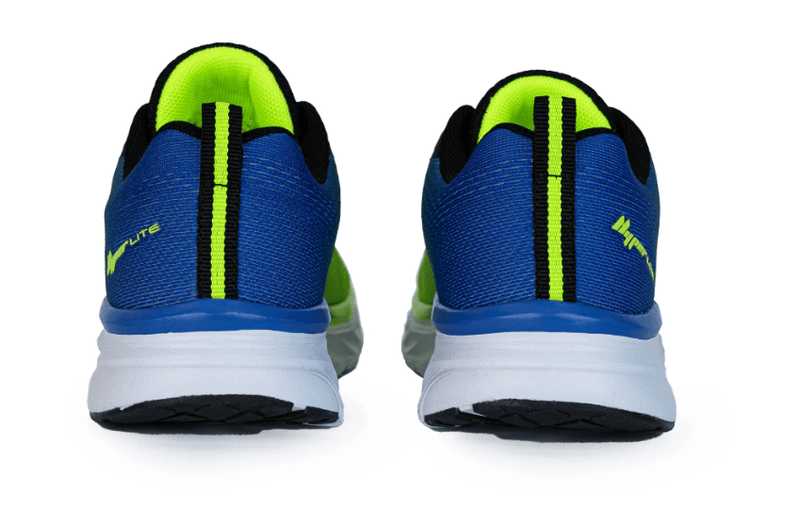 Load image into Gallery viewer, Sfida Kai Boys Runners Lace Up - Lime/Royal Shoes
