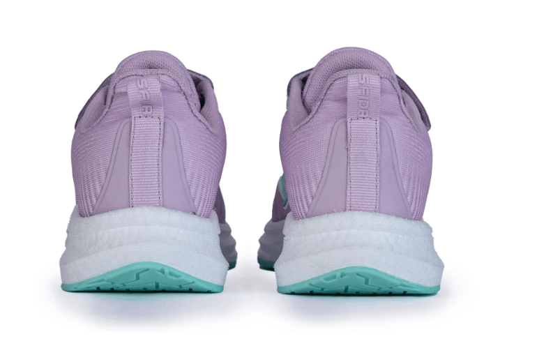 Load image into Gallery viewer, Sfida Zephyr Girls Performance Runners V Strap - Lilac/Mint Shoes
