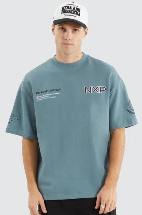 Load image into Gallery viewer, NXP Mens Fender Loop Back Street Tee
