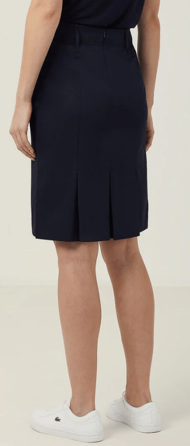 Load image into Gallery viewer, NNT P/V Gaberdine Flex Waist Bos Pleat Skirt
