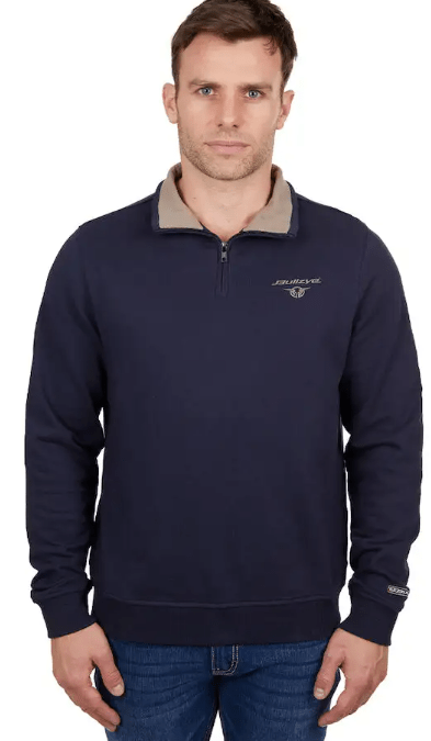 Load image into Gallery viewer, Bullzye Mens Aiden 1/4 Zip Pullover
