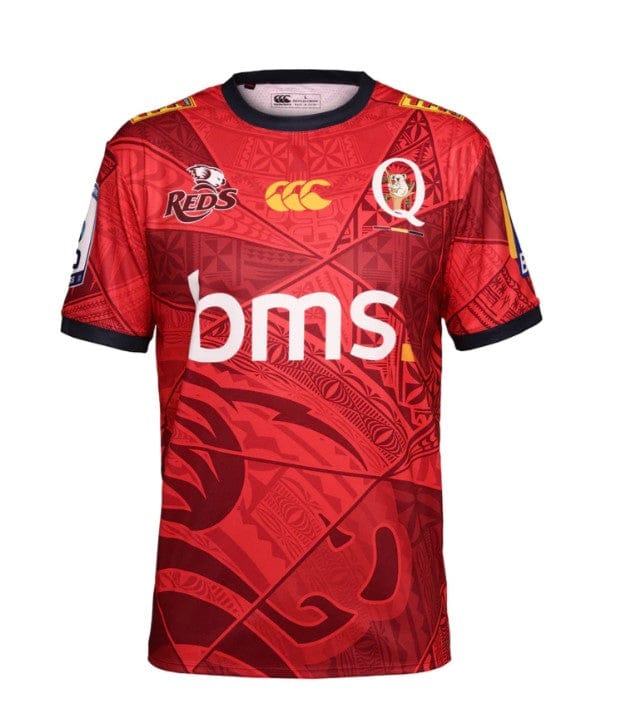 Load image into Gallery viewer, Canterbury Mens 2026 QLD Reds Pasifika Warm Up Top
