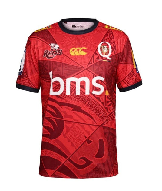 Canterbury Mens 2026 QLD Reds Pasifika Warm Up Top