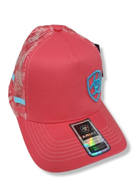 Load image into Gallery viewer, Ariat Digi Camo Trucker Cap - Blue Jewel
