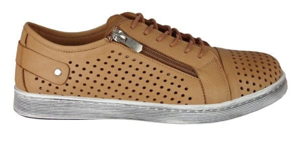 Cabello Comfort Womens EG17 Casual Shoe - White