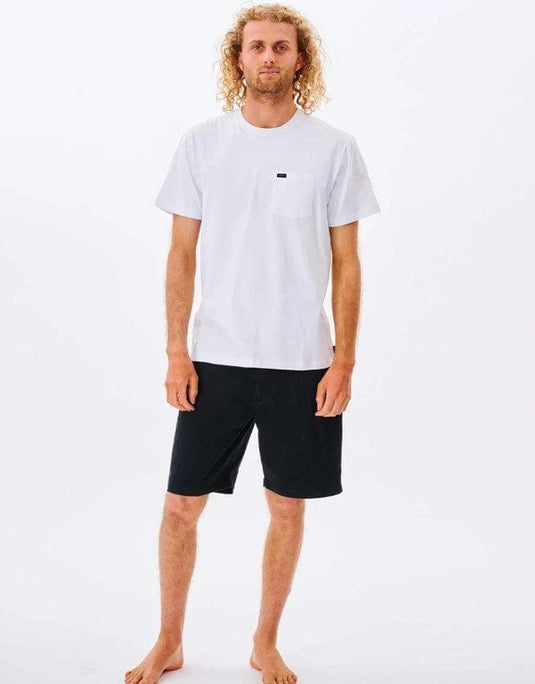 Rip Curl Mens Plain Pocket Tee