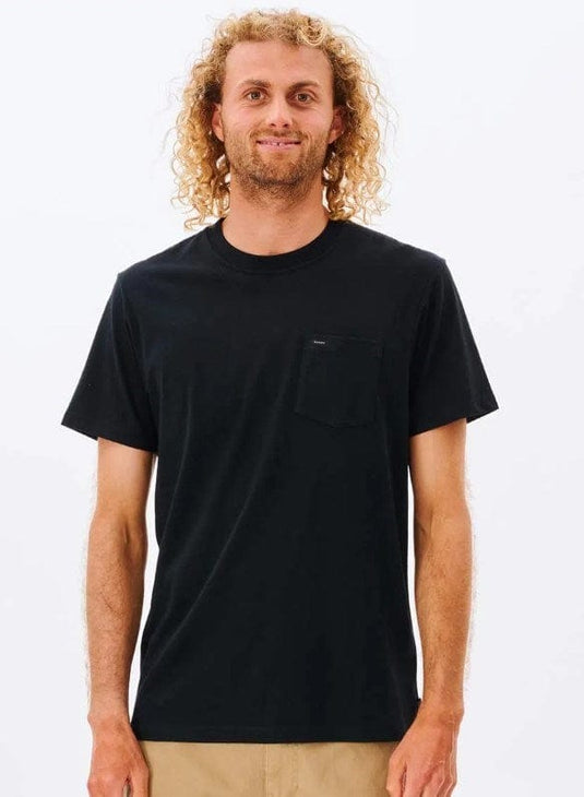 Rip Curl Mens Plain Pocket Tee