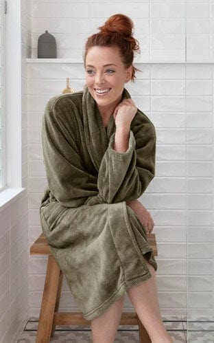 Load image into Gallery viewer, Bambury Microplush Bath Robe
