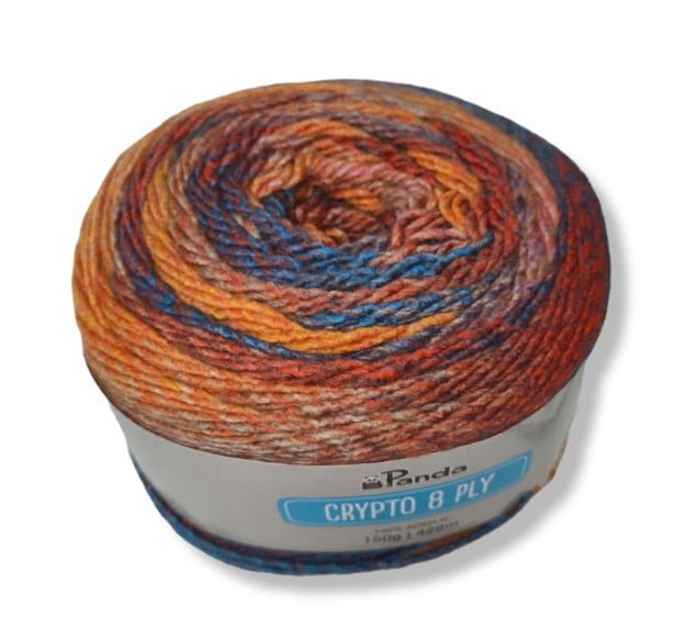 Load image into Gallery viewer, Panda Crypto 8 Ply Yarn
