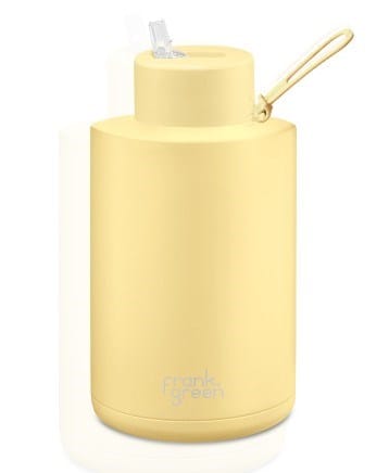 Load image into Gallery viewer, Frank Green 68oz Ceramic Reusable Bottle with Straw Lid - Buttermilk
