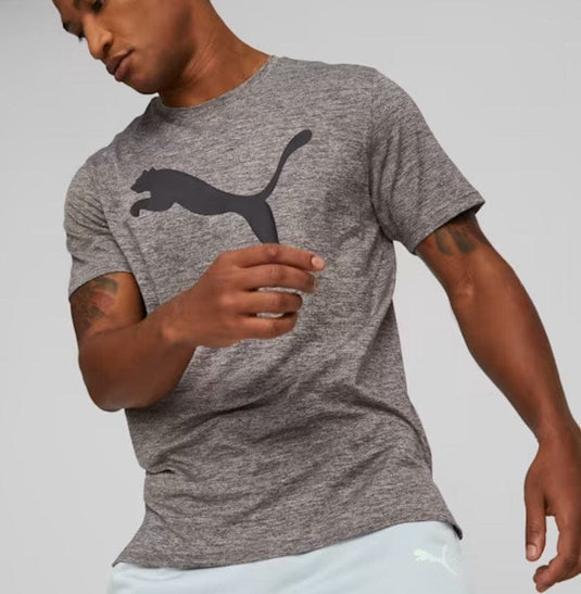 Puma Mens Favourite Heather Cat Train Tee