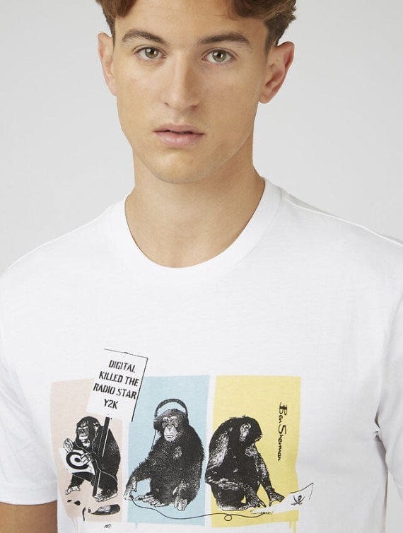 Load image into Gallery viewer, Ben Sherman Mens Anniversary Collection 2000&#39;s Graphic Tee
