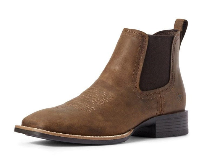 Ariat Mens Sport Booker Ultra - Distressed Tan