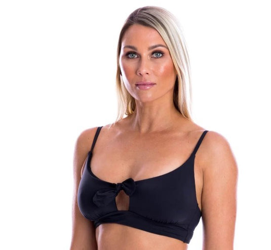 Togs Womens Bikini Tie Front Top A-D
