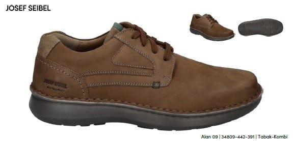 Load image into Gallery viewer, Josef Seibel Mens W24 Alan Tabak Combi Lace up Shoes
