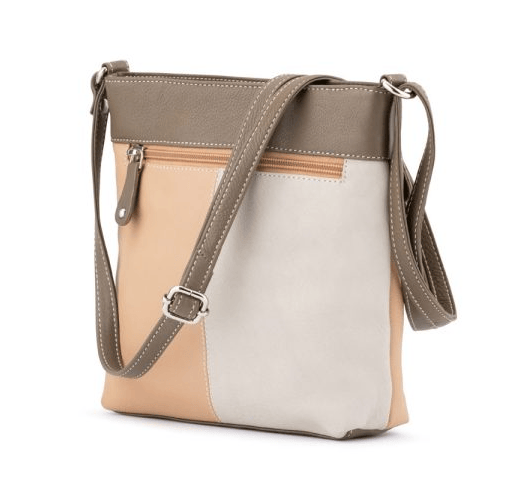 Load image into Gallery viewer, Franco Bonini Womens Small Front Tab Shoulder Crossbody Bag
