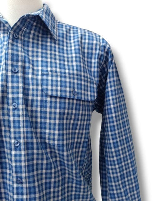 Bisley Mens Brushed Flannel Long Sleeve Shirt