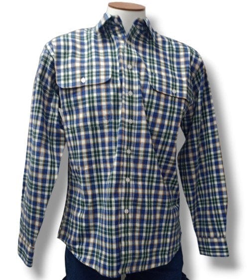 Load image into Gallery viewer, Bisley Mens Brushed Flannel Medium Check Shirt

