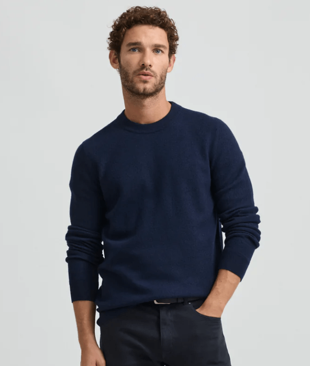 Load image into Gallery viewer, Toorallie Mens Boiled Knit Crew
