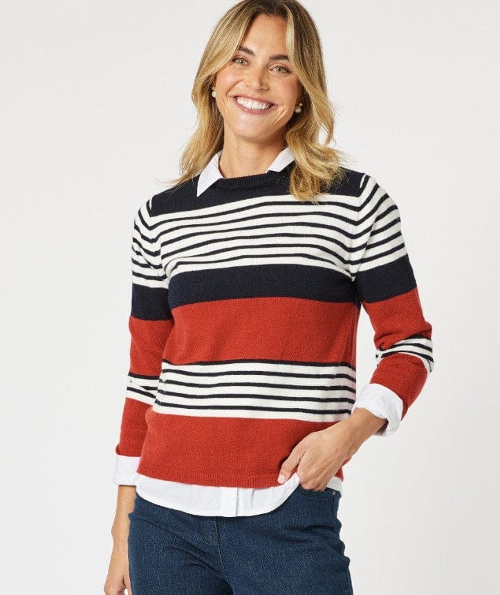 Load image into Gallery viewer, Gordon Smith Womens Molly Stripe Knit
