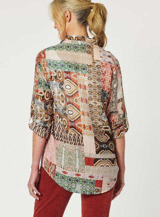 Gordon Smith Womens Morocco Print Shirt